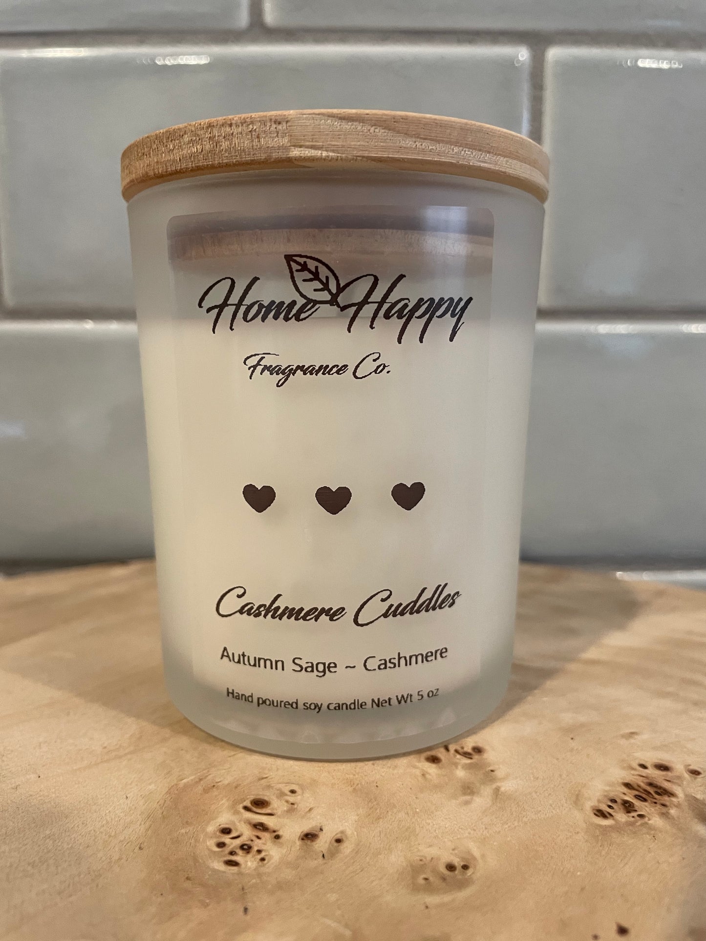 Cashmere Cuddles 5 oz Candle