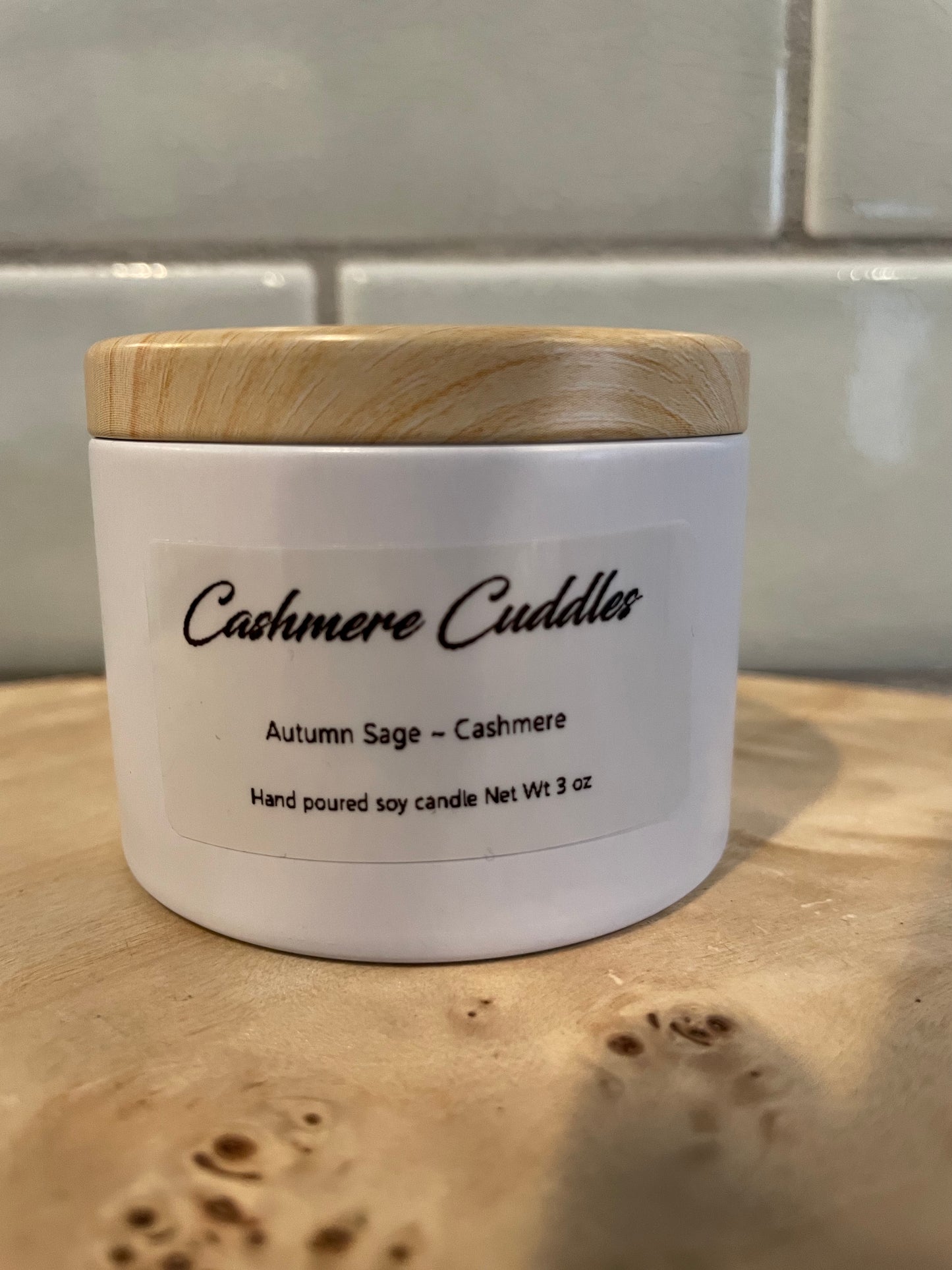 Cashmere Cuddles 3 oz Candle