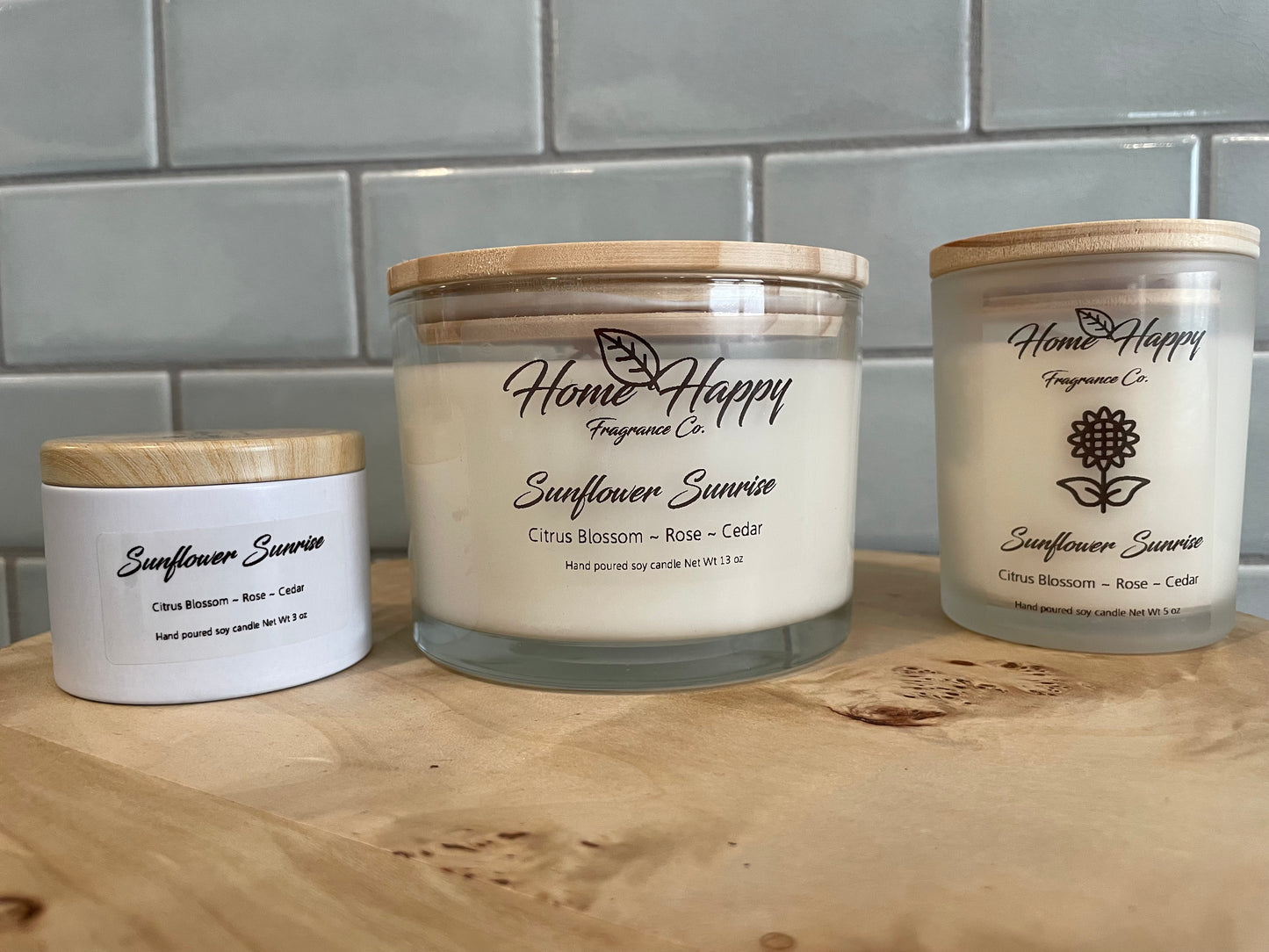 Sunflower Sunrise 13 oz Candle