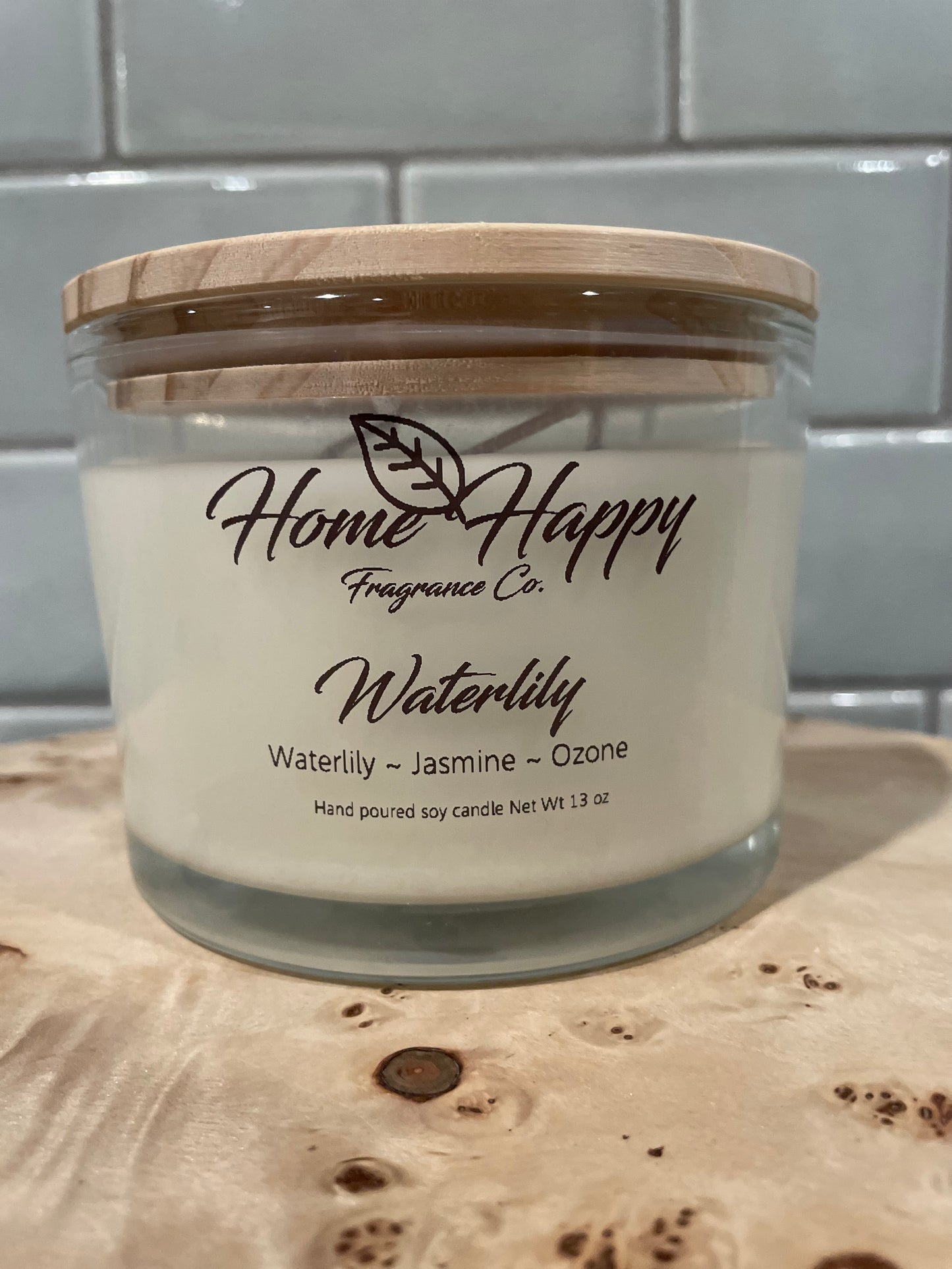 Waterlily 13 oz Candle