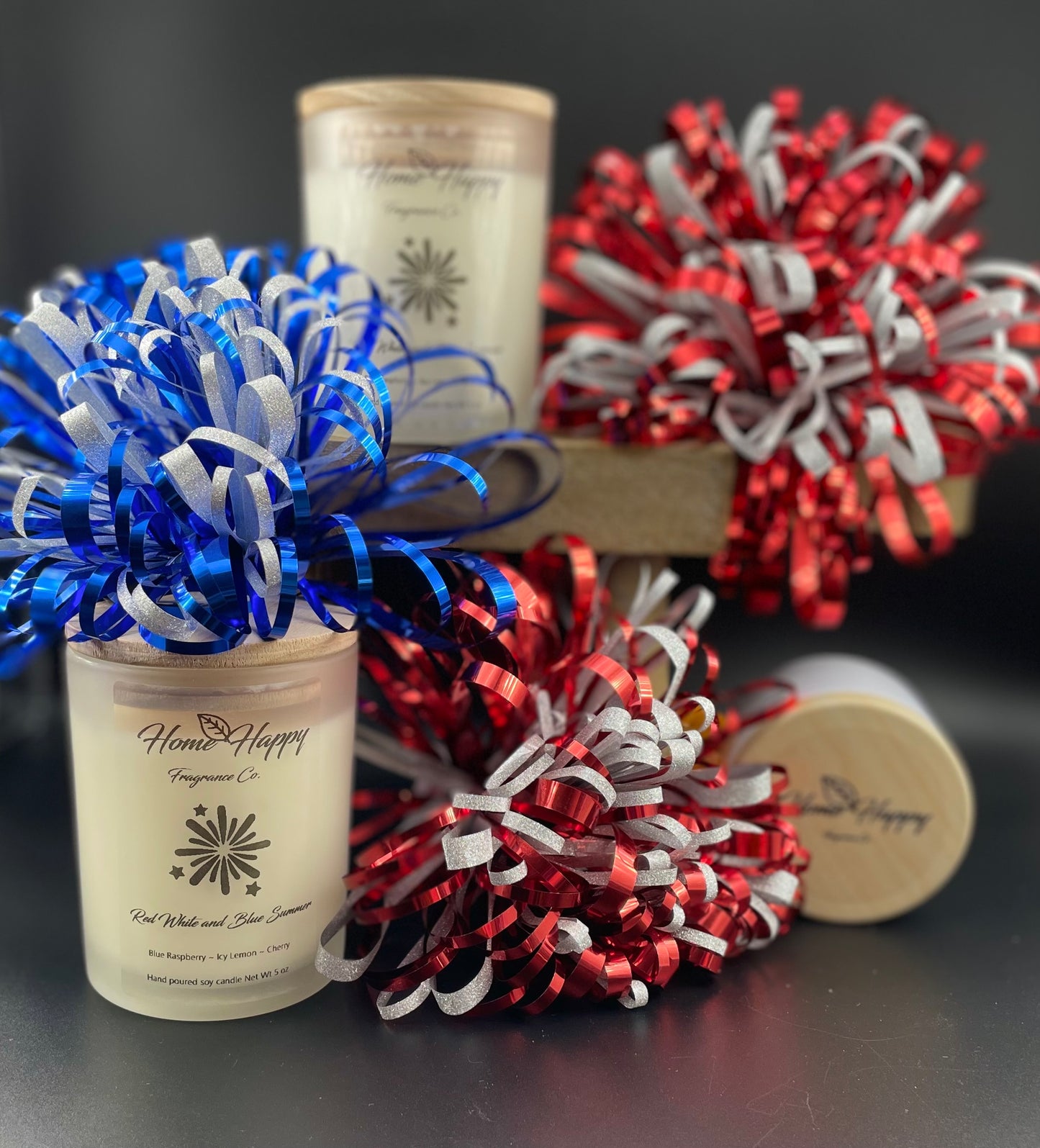 Red White and Blue Summer 5 oz Candle