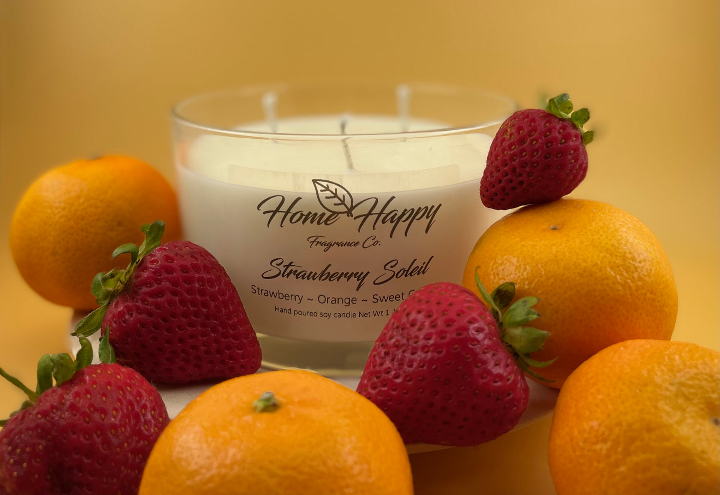 Strawberry Soleil 19 oz Candle