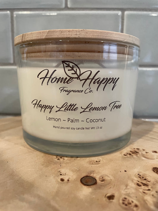 Happy Little Lemon Tree 13 oz Candle