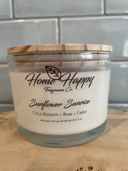 Sunflower Sunrise 13 oz Candle