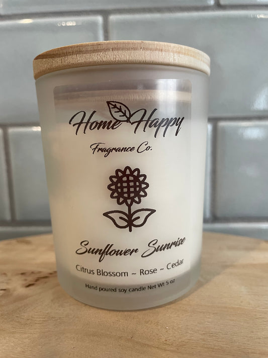 Sunflower Sunrise 5 oz Candle