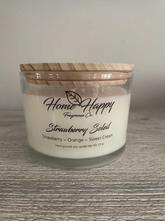 Strawberry Soleil 13 oz Candle