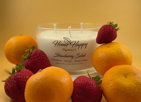 Strawberry Soleil 19 oz Candle
