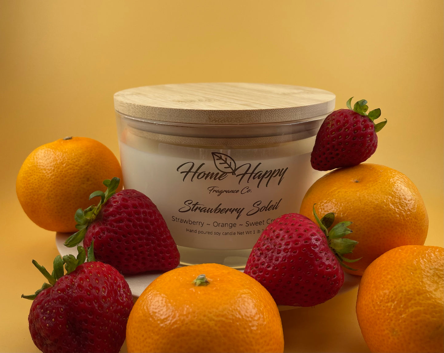 Strawberry Soleil 19 oz Candle