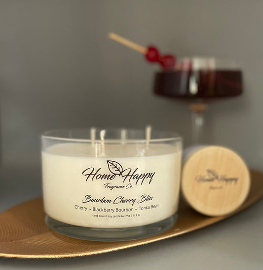 Bourbon Cherry Bliss 19oz Candle