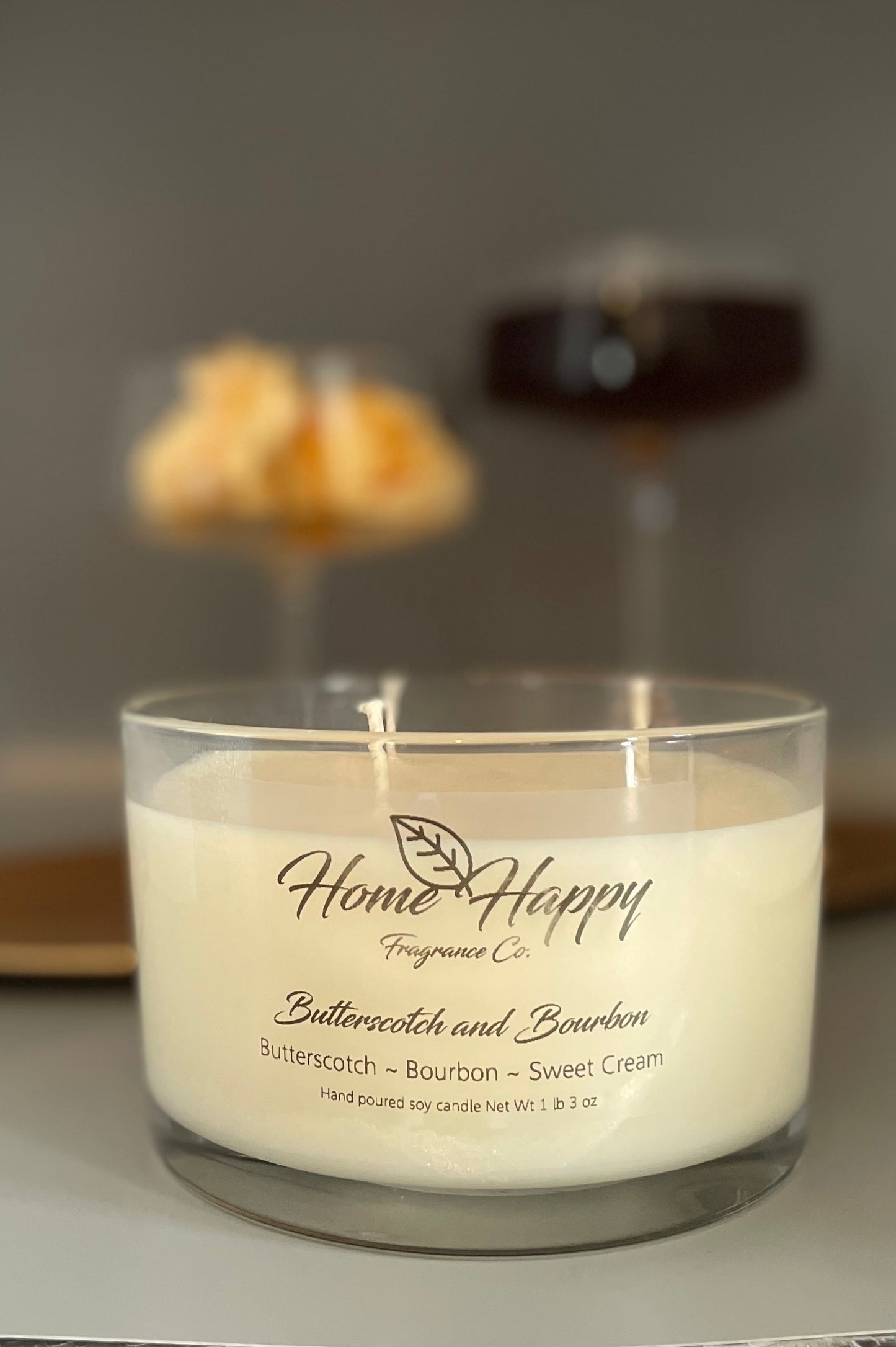 Butterscotch and Bourbon 19oz Candle