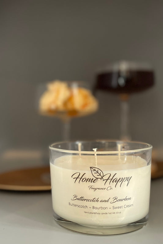 Butterscotch and Bourbon 13oz Candle