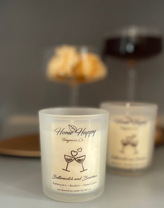 Butterscotch and Bourbon 5oz Candle